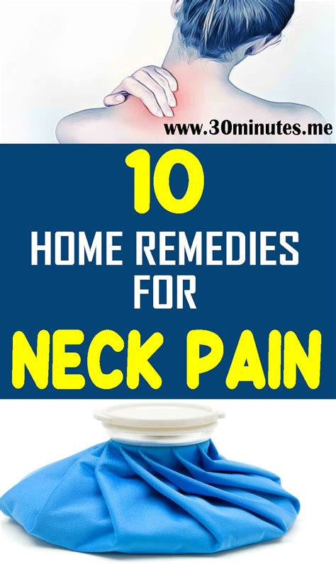 neck pain cures